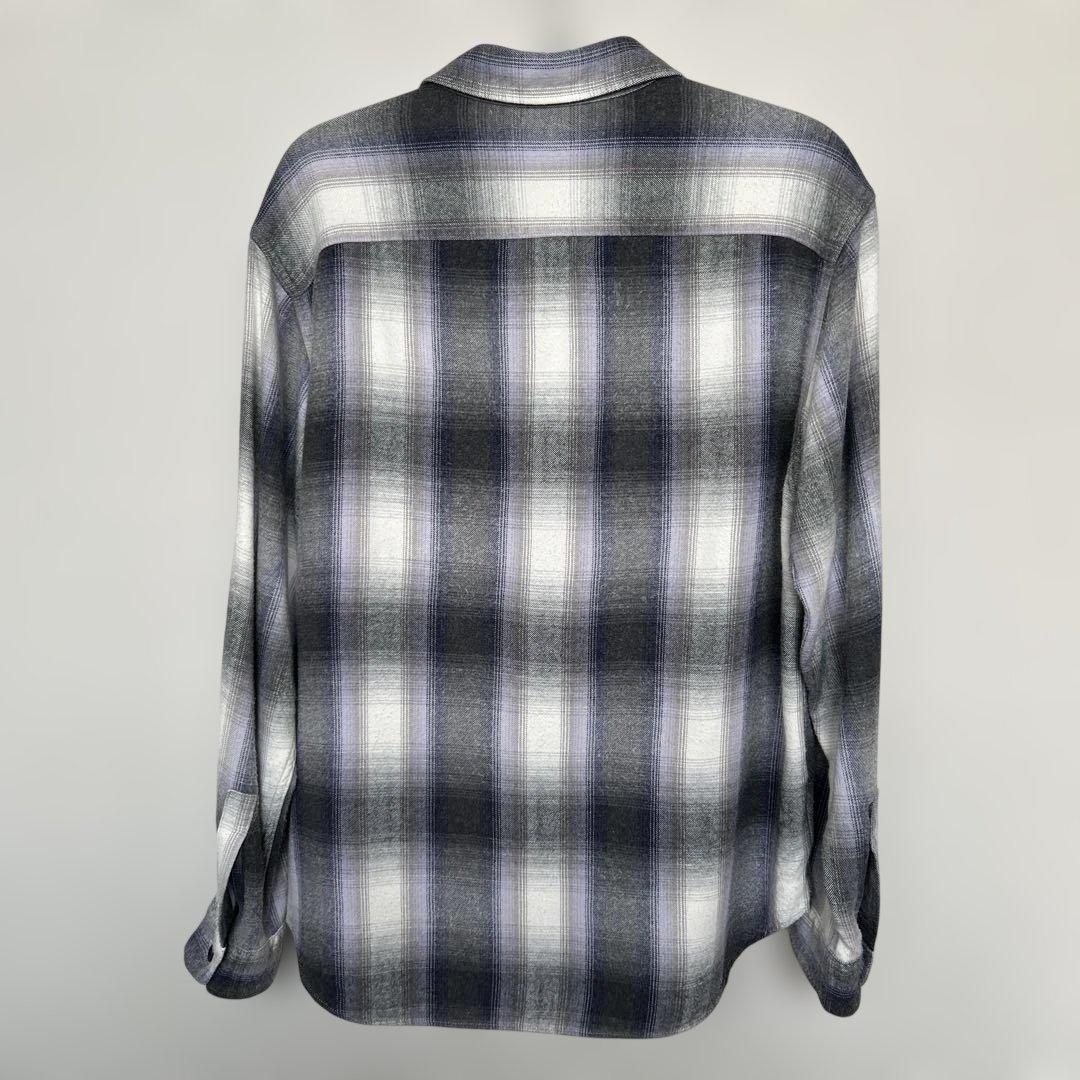 ロンハーマン RonHerman RHC オンブレ起毛チェックシャツ
