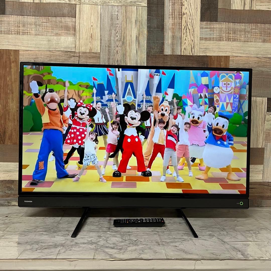 即日受渡❣️全国送料込東芝40V型明るさクッキリREGZA地デジBS CS内蔵