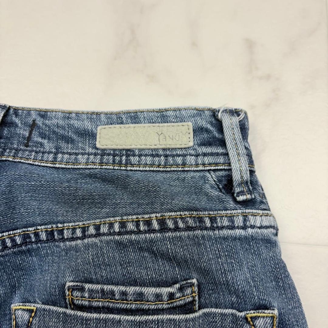 ヤヌーク　LEA ボーイズルーズ　ストレートデニムパンツ　24 ルーズ　レア