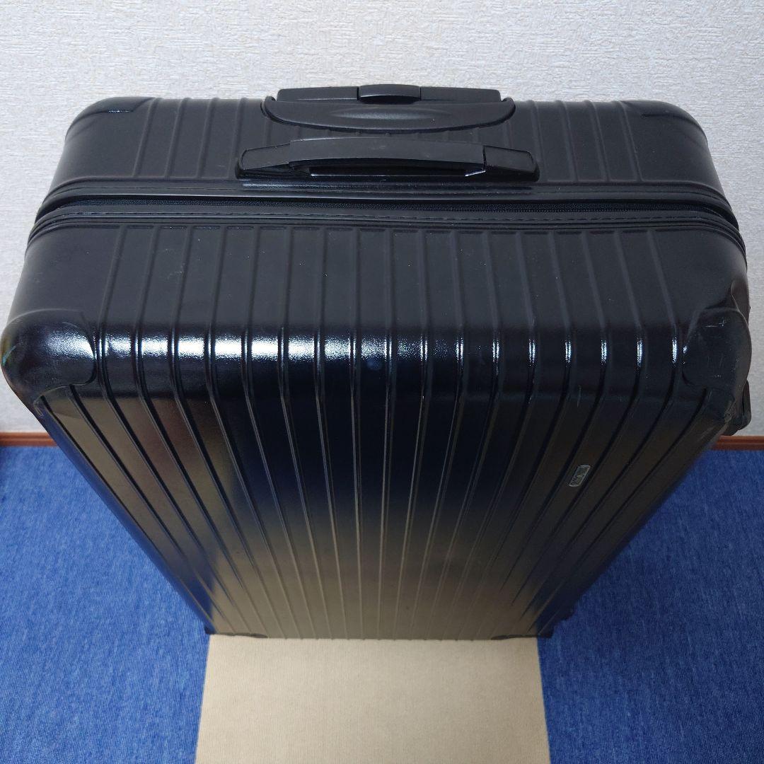 リモワ　RIMOWA スーツケース　サルサ　4輪　黒　　Ｌサイズ　(凹み有り)