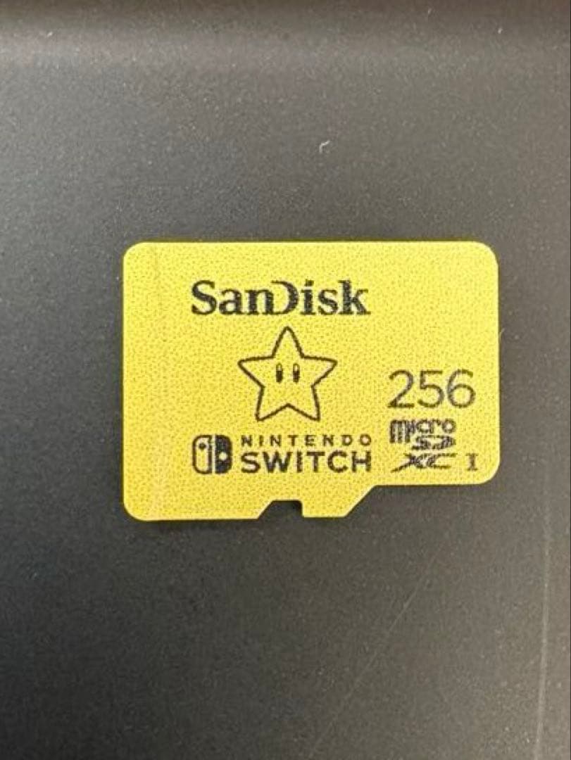 ニンテンドースイッチ 本体 ＋ microSD 256GB付（※Rボタン注意）