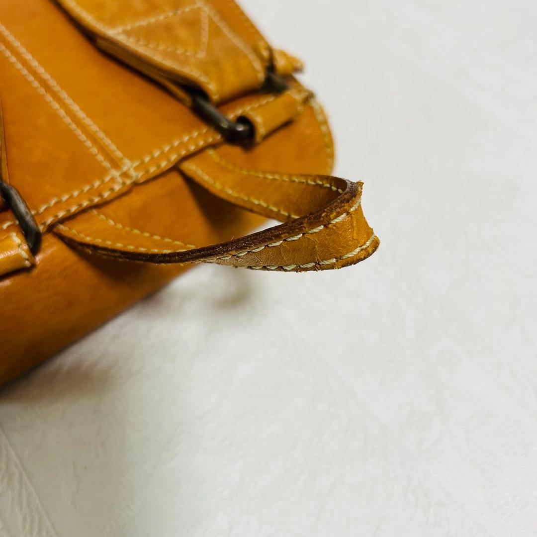 【ちゃちゃ様】 ダコタ オールレザー本革 リュックサック/バックパック