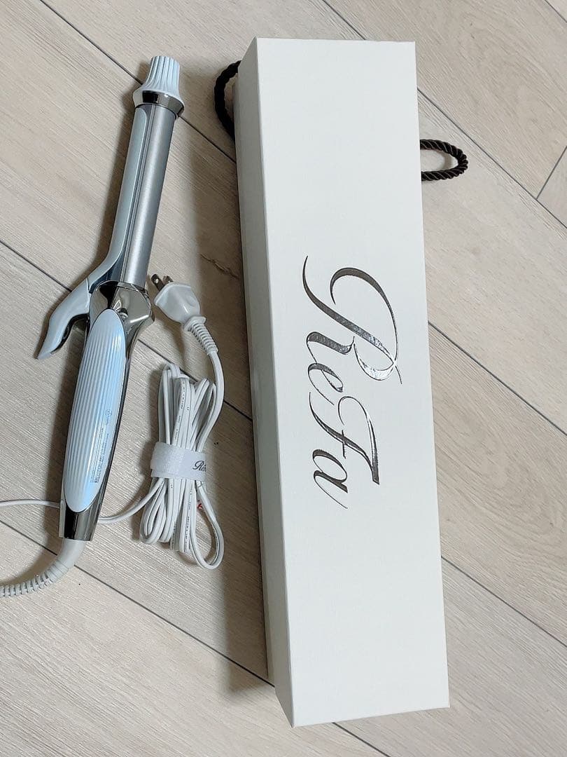 ReFa カールヘアアイロン シルバー/ブルー