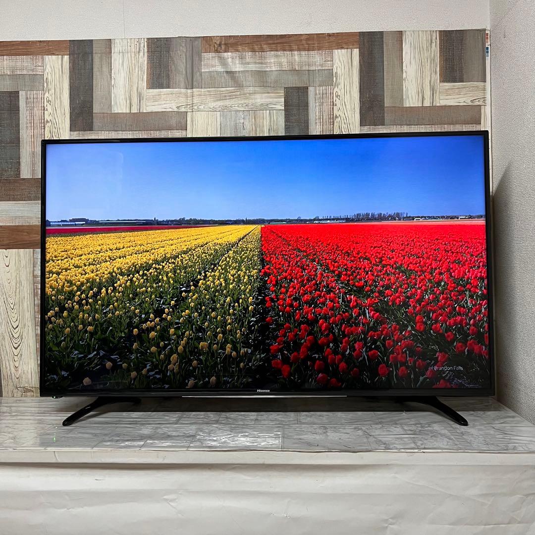 即日受渡❣️全国送料込ハイセンス55型液晶テレビWチューナー