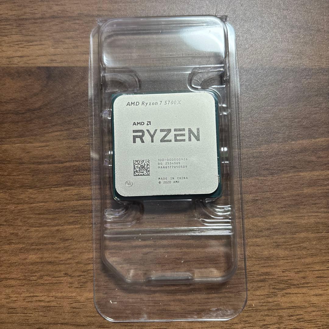 【新品未使用】Ryzen7 5700X 動作保証