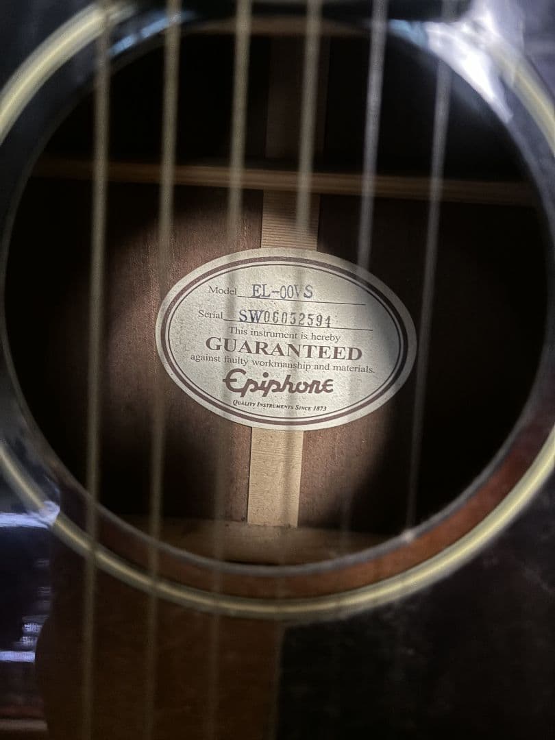 Epiphone EL-00 VS エピフォン　アコースティックギター