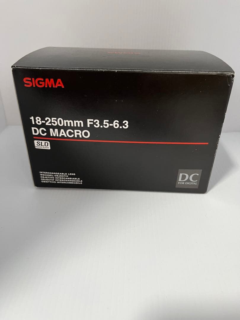 【未使用品】SIGMA18-250F3.5-6.3DC MACRO SONY