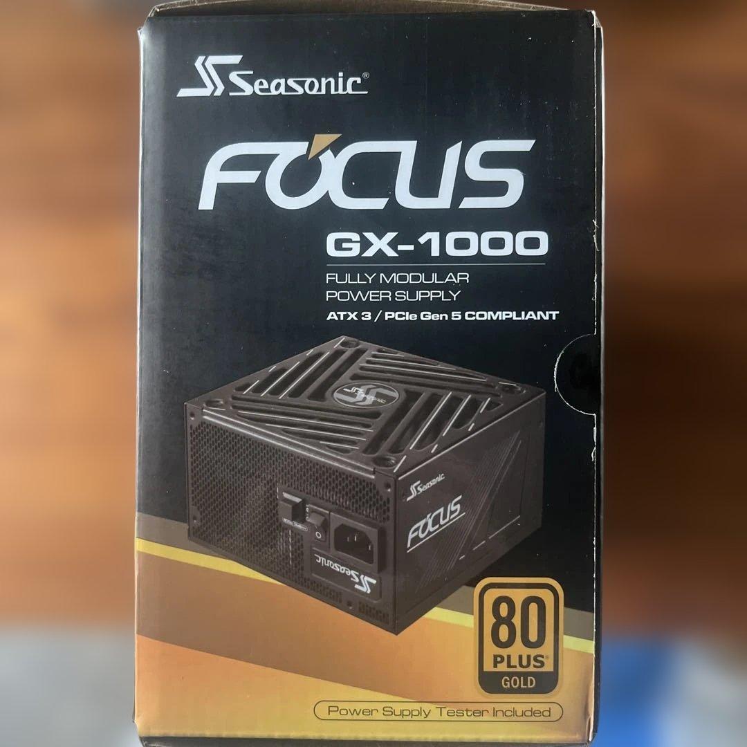 【新品】Seasonic FOCUS GX-1000 AKT3 1000W