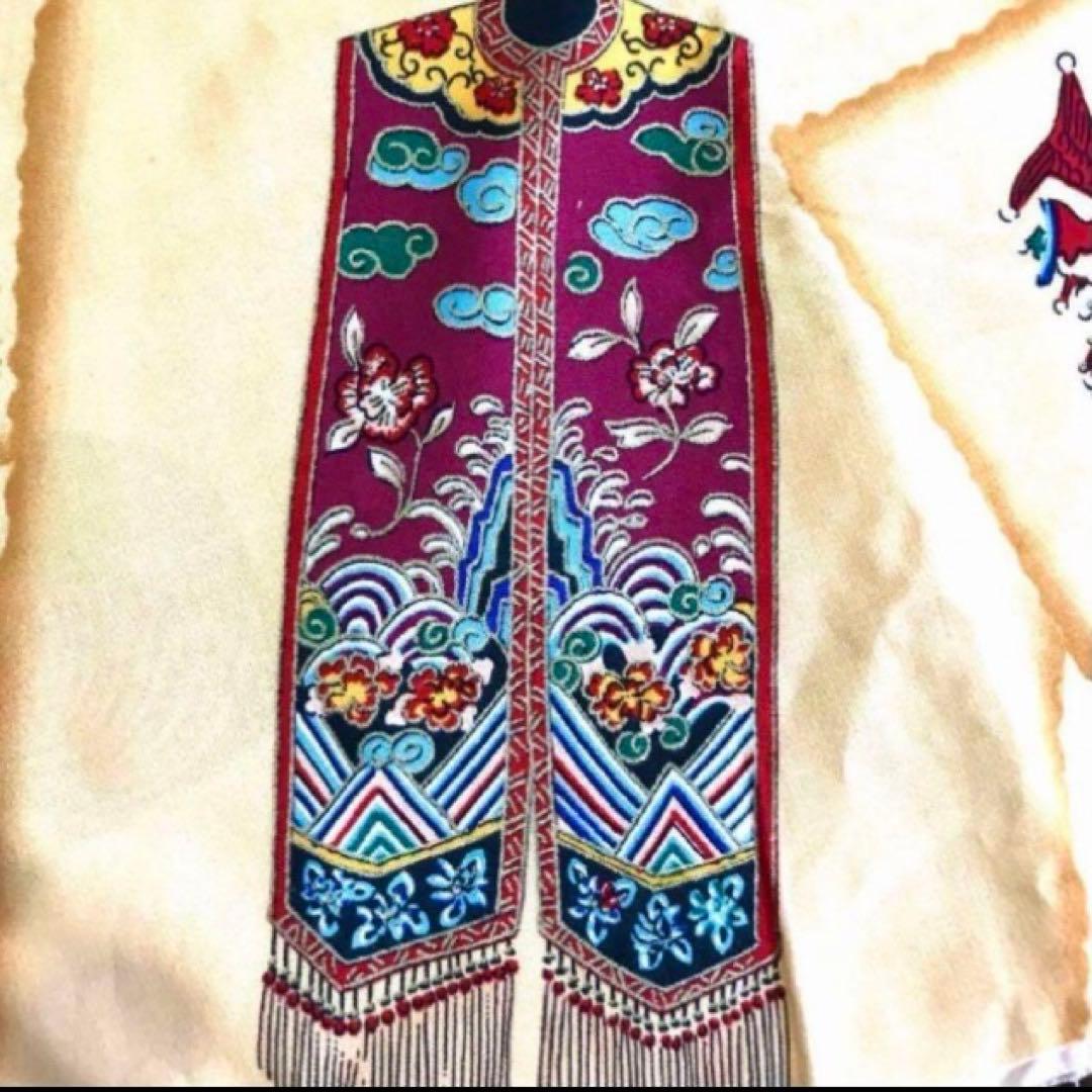 チャイナシーズ❤️ドラゴンローブ柄のインテリアテキスタイル❤️ 超レア柄　⭐️☆匿名☆