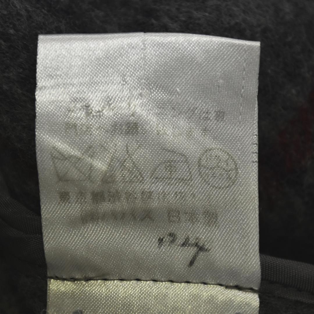 【上質】 日本製 マドモアゼルノンノン ウール フード ダッフルコート グレー♪