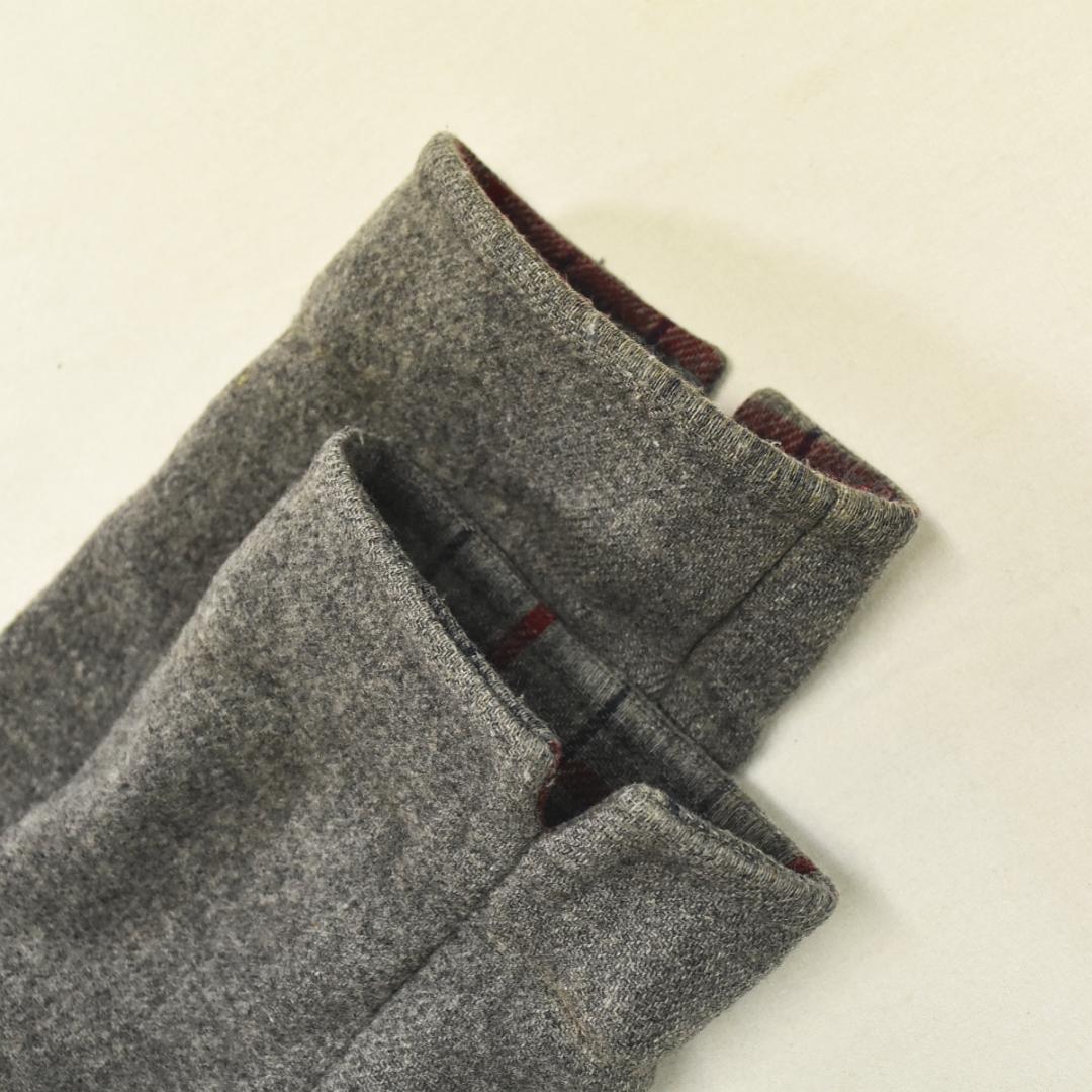 【上質】 日本製 マドモアゼルノンノン ウール フード ダッフルコート グレー♪