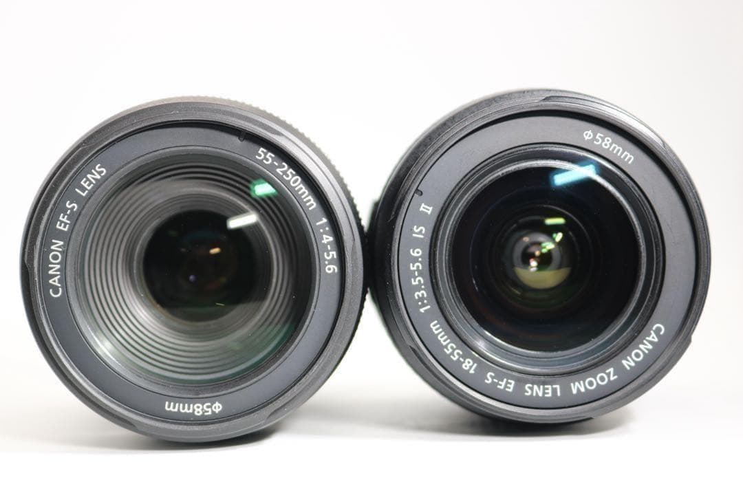 超美品 【Canon EOS 60D ダブルレンズセット】 初期不良返品対応あり