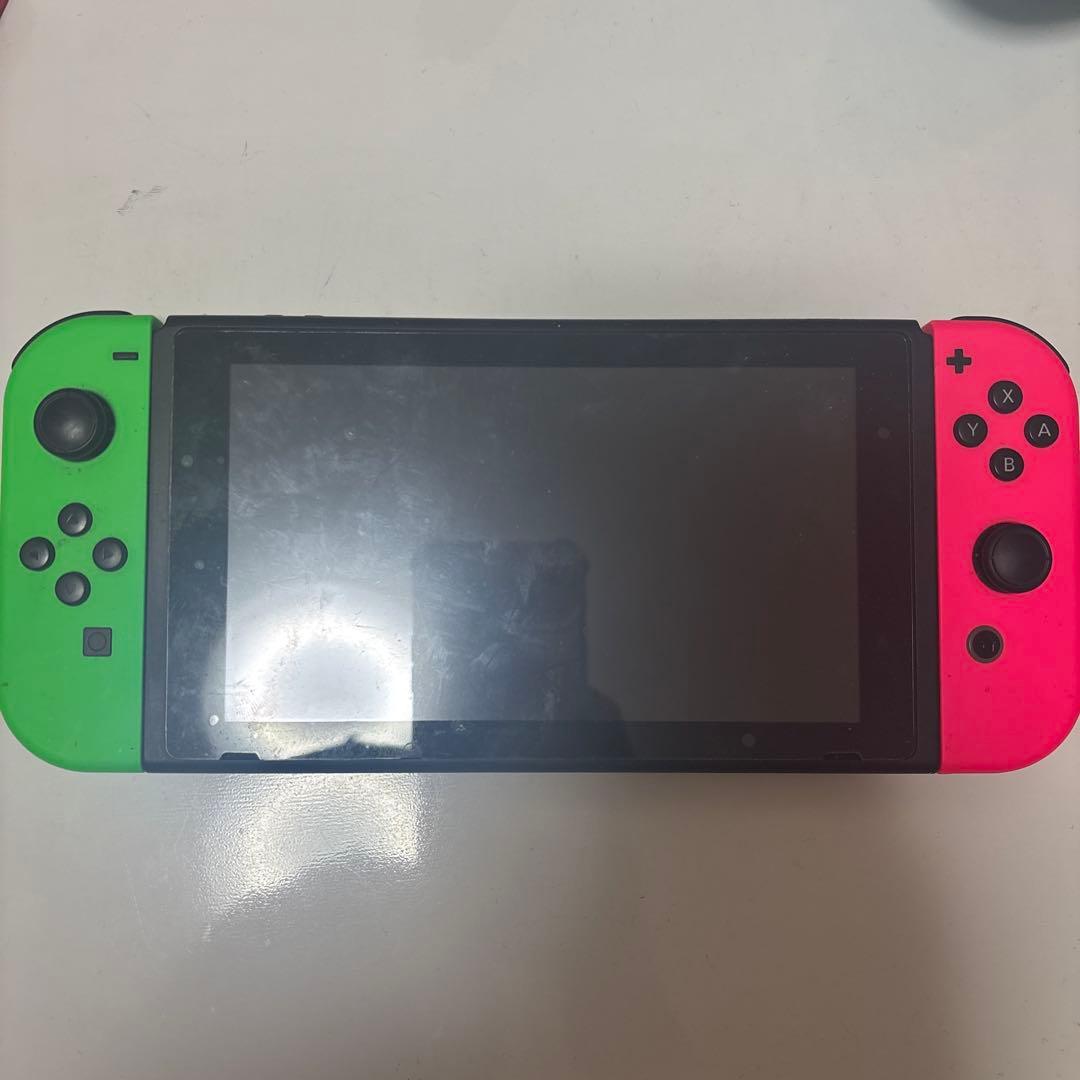 T*K様 Nintendo Switch グリーン/ピンク