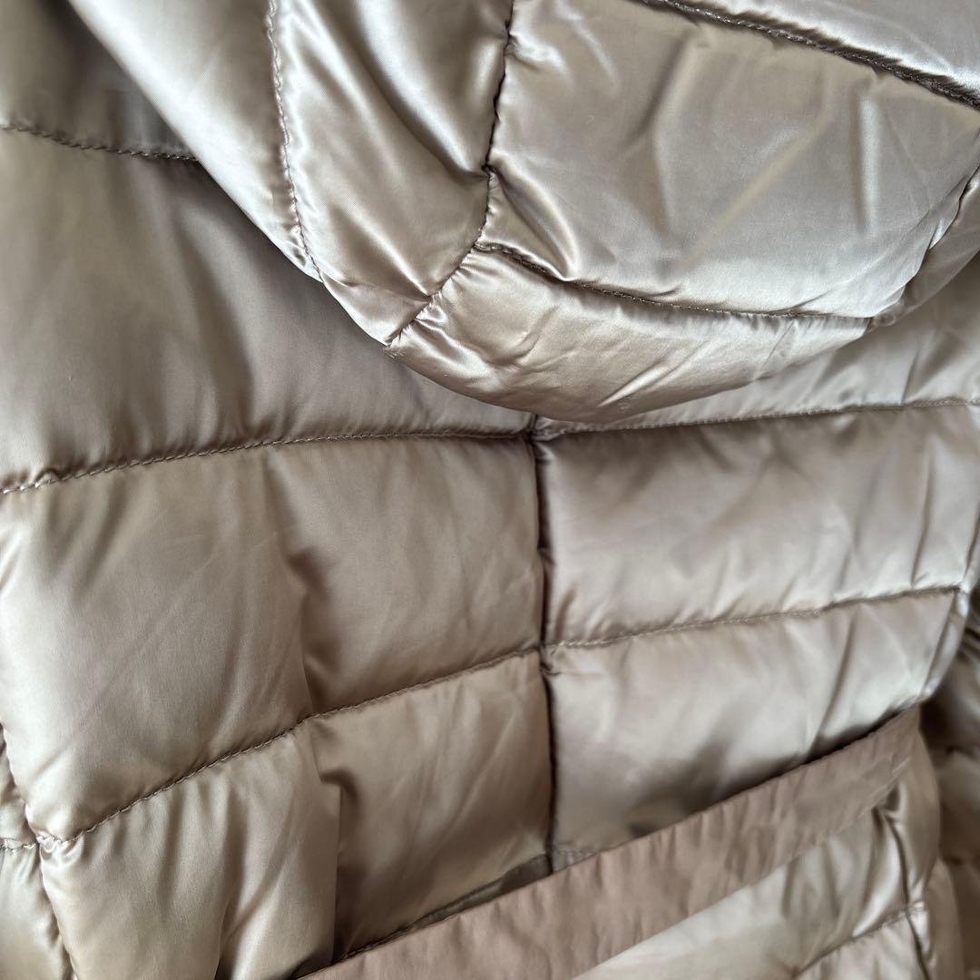 ‘S Max Mara The Cube 軽量ダウンコート フードファー付