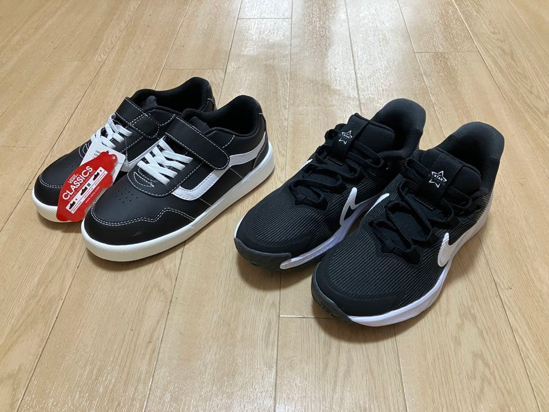 VANS NIKE スターランナー　スニーカー　男の子 21cm 21.5cm
