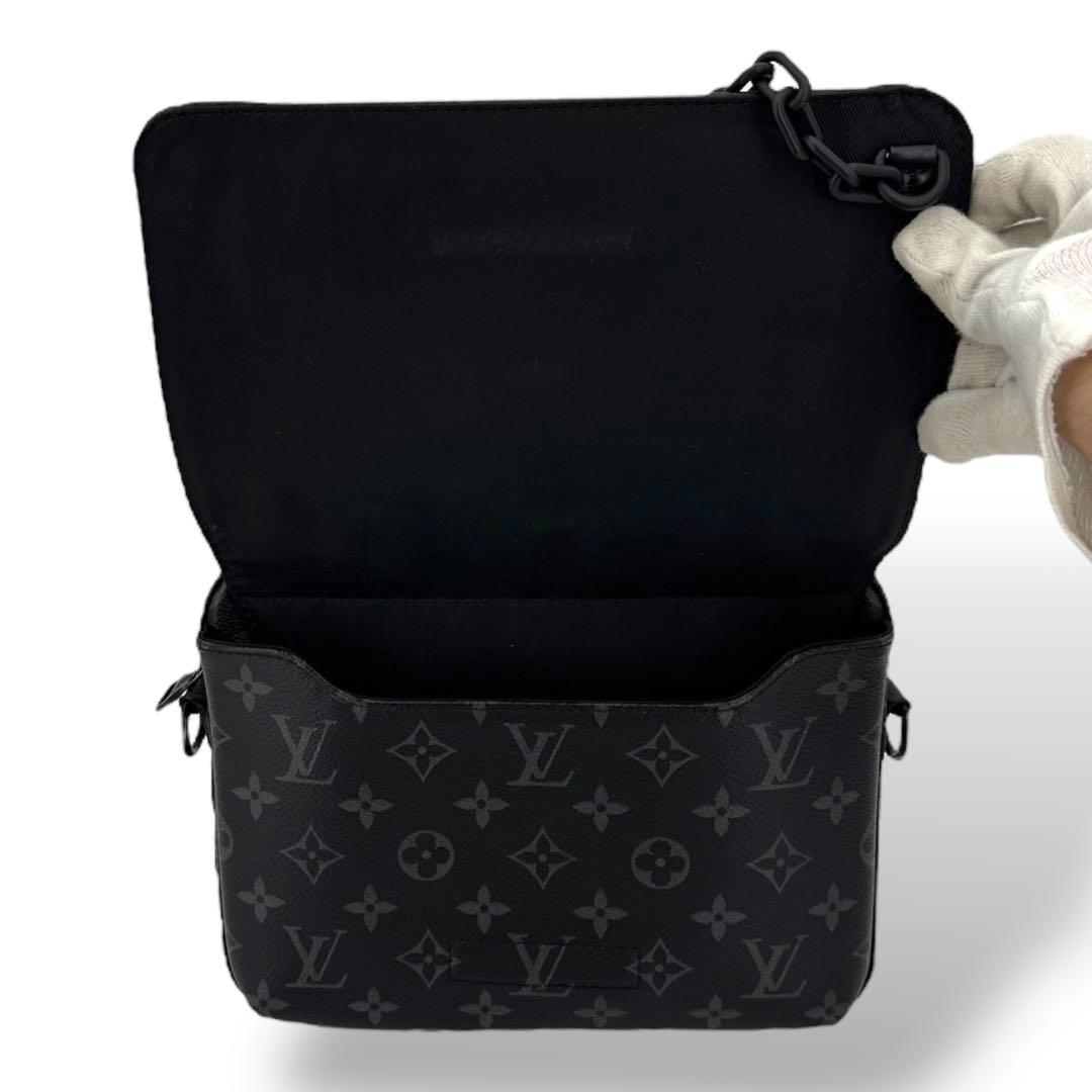 [新品同様] ルイヴィトン　モノグラム　エクリプス　スティーマー　メッセンジャー