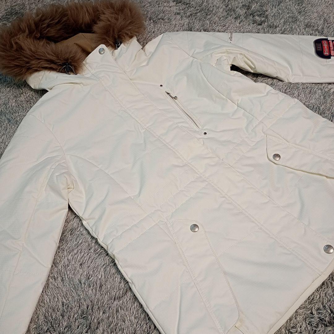 新品　ellesse　エレッセ　上下セット　スキーウェア　L　ムートンファー