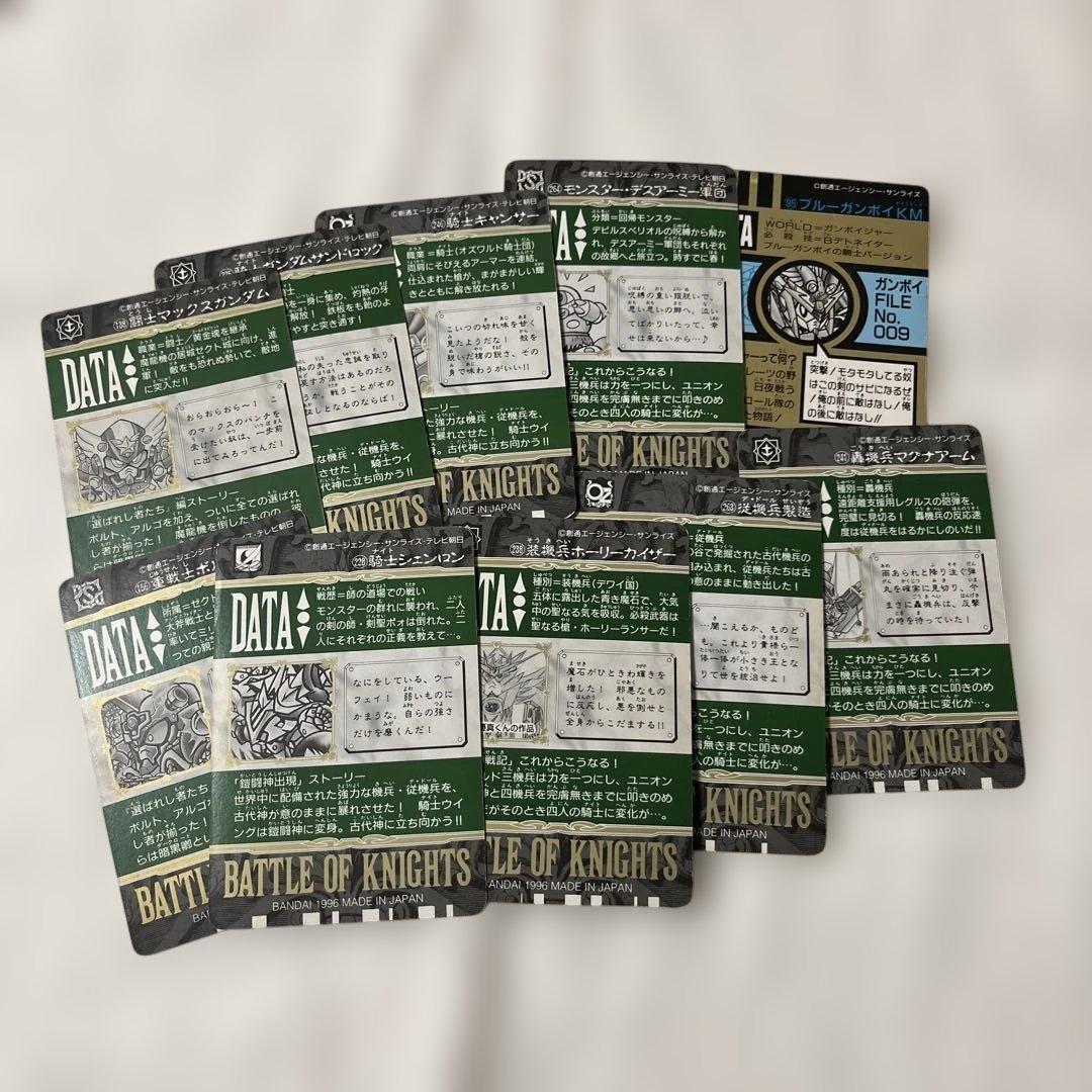 SDガンダム外伝　カードダス　まとめ　聖機兵物語　新SD戦国伝　SDガンダム