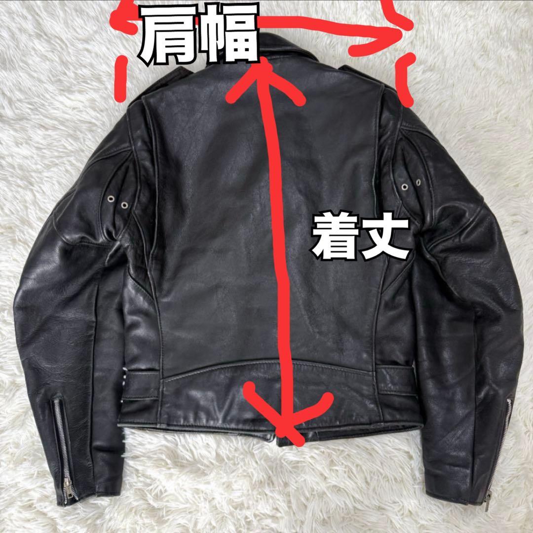 ナツ様✨米国製 schott ダブルライダースジャケット 613 ワンスター