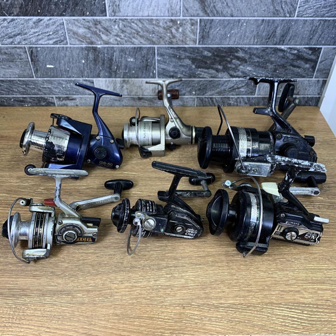 ①　18点　リールまとめ売り　クーラーボックス付き　釣り具　フィッシング　お買得