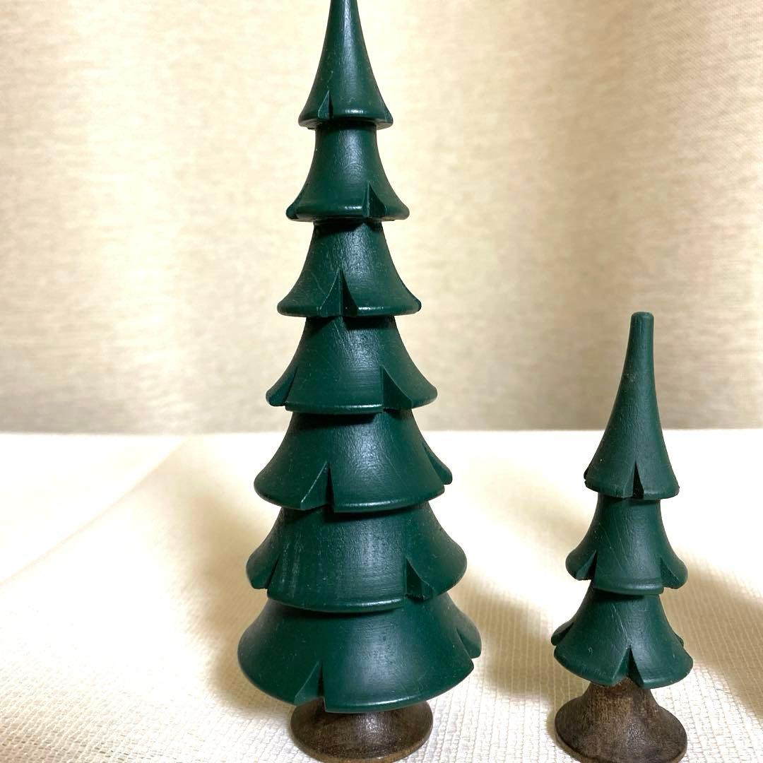 ドイツ製　エルツ　もみの木　ツリー　木製　4本セット