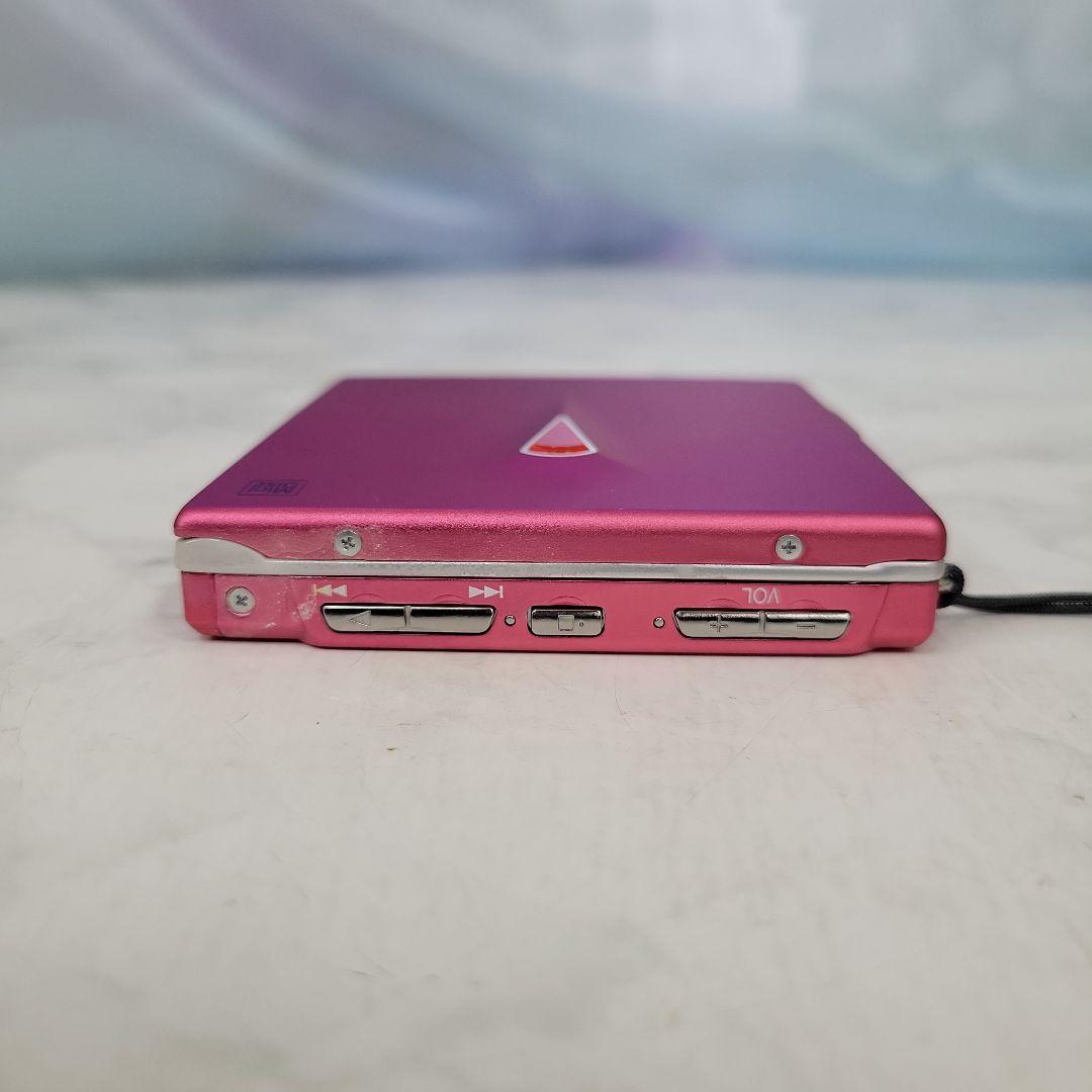 SHARP MDヘッドホンプレーヤー MD-ST55-R付属品付（通電確認済み）