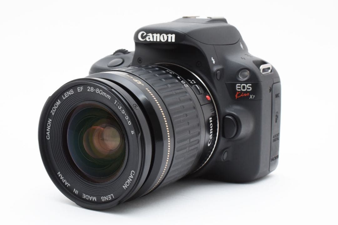 CANON EOS Kiss X7標準レンズセット/EF 28-80mm