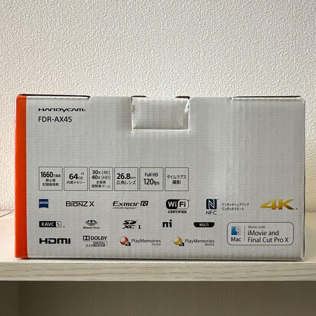 【極美品】最終値下げ SONY ハンディカム FDR-AX45