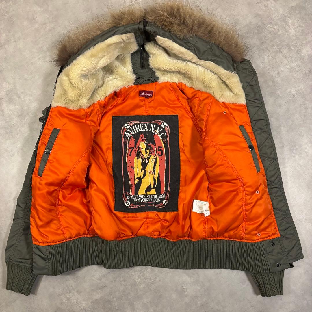 AVIREX アヴィレックス N-2B フライトジャケット Y2K S