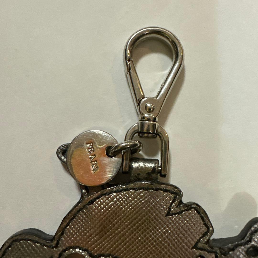 ☆PRADA ☆プラダ☆スカル ☆キーホルダー☆キーリング☆美品☆廃番品☆