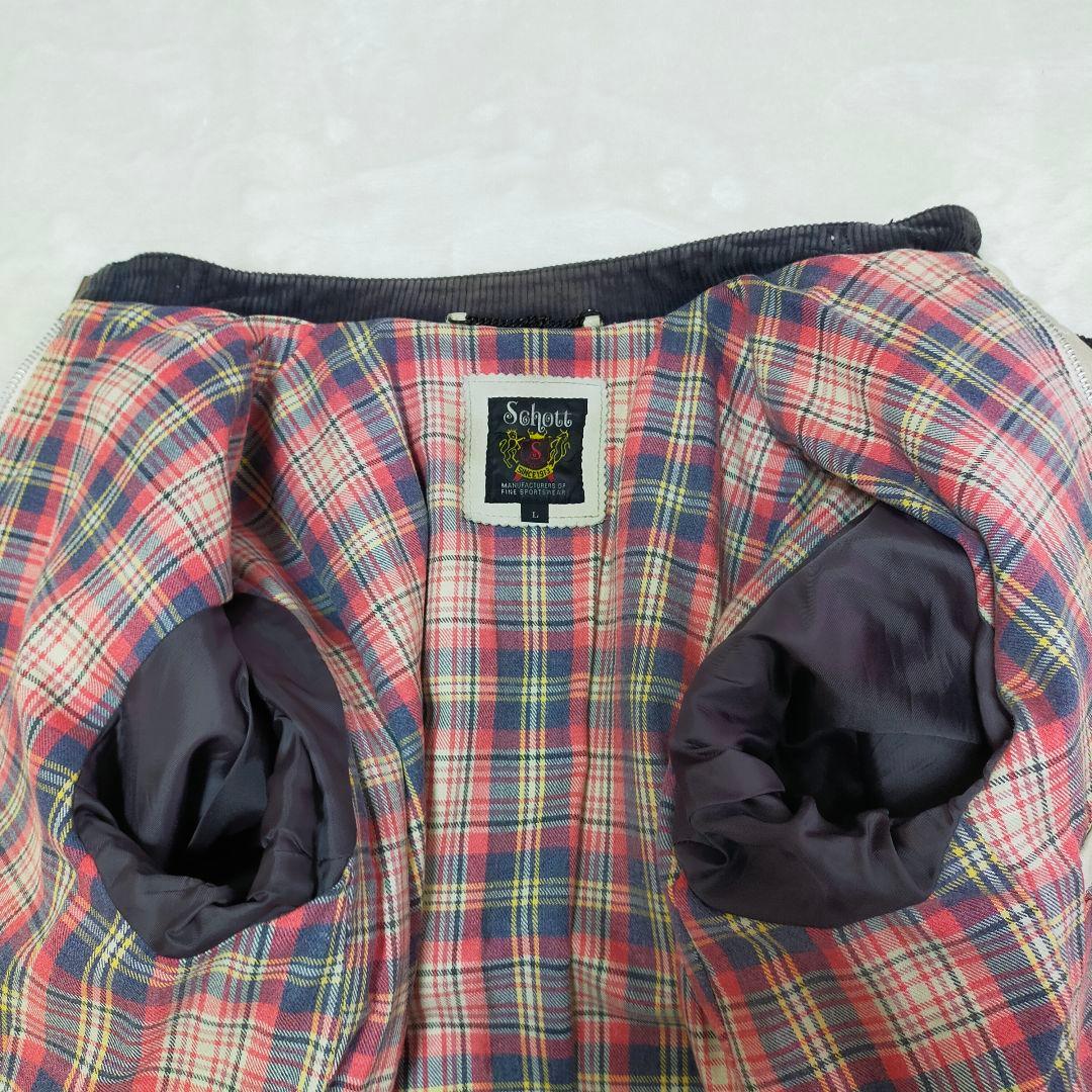 SCHOTT　L　クラッシックレーサーシングルライダースジャケット