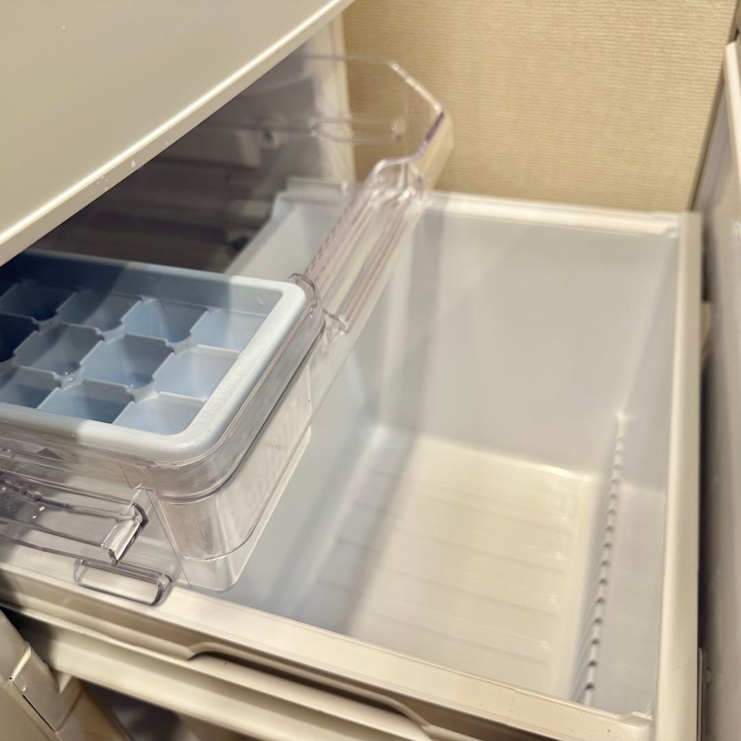 三菱電機 冷蔵庫 MR-P15H-W 146L 2ドア 右開き