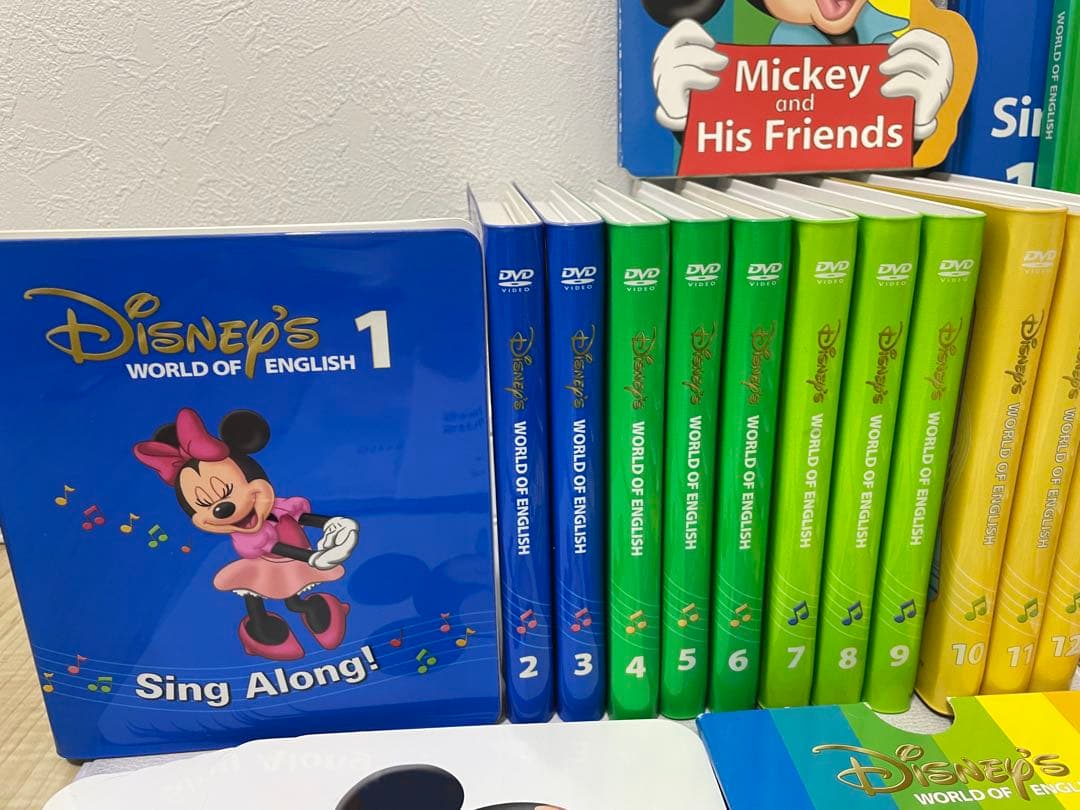 DWE ディズニー英語システム　シングアロングフルセット　新子役　美品　763