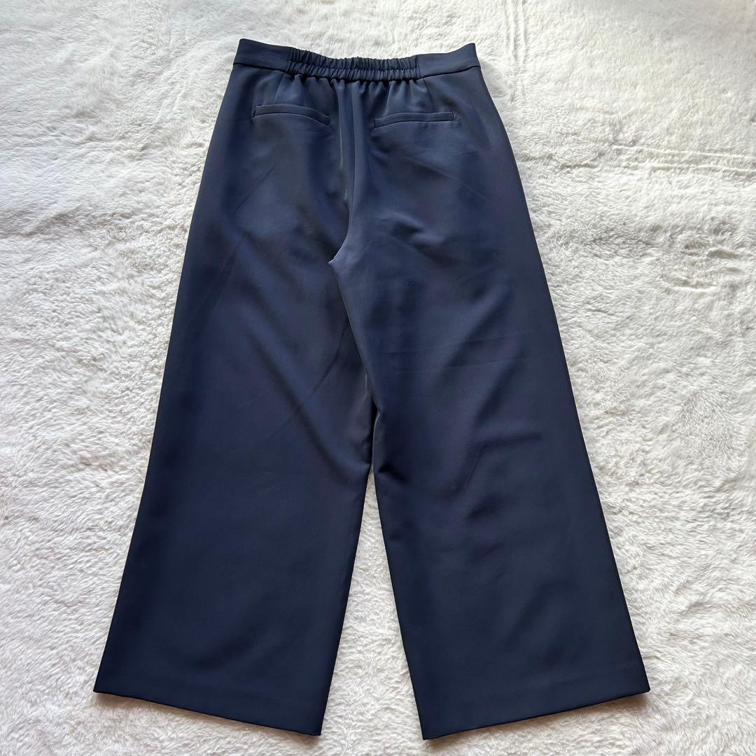 美品✨️ THE SHOP TK パンツスーツ ノーカラー ネイビー フォーマル