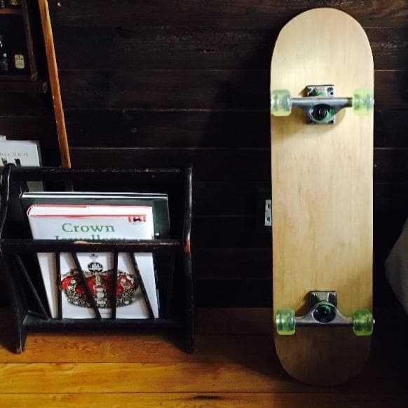 スケートボード コンプリートセット スケボー スケート SK009 ナチュラル