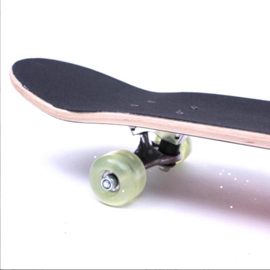 スケートボード コンプリートセット スケボー スケート SK009 ナチュラル