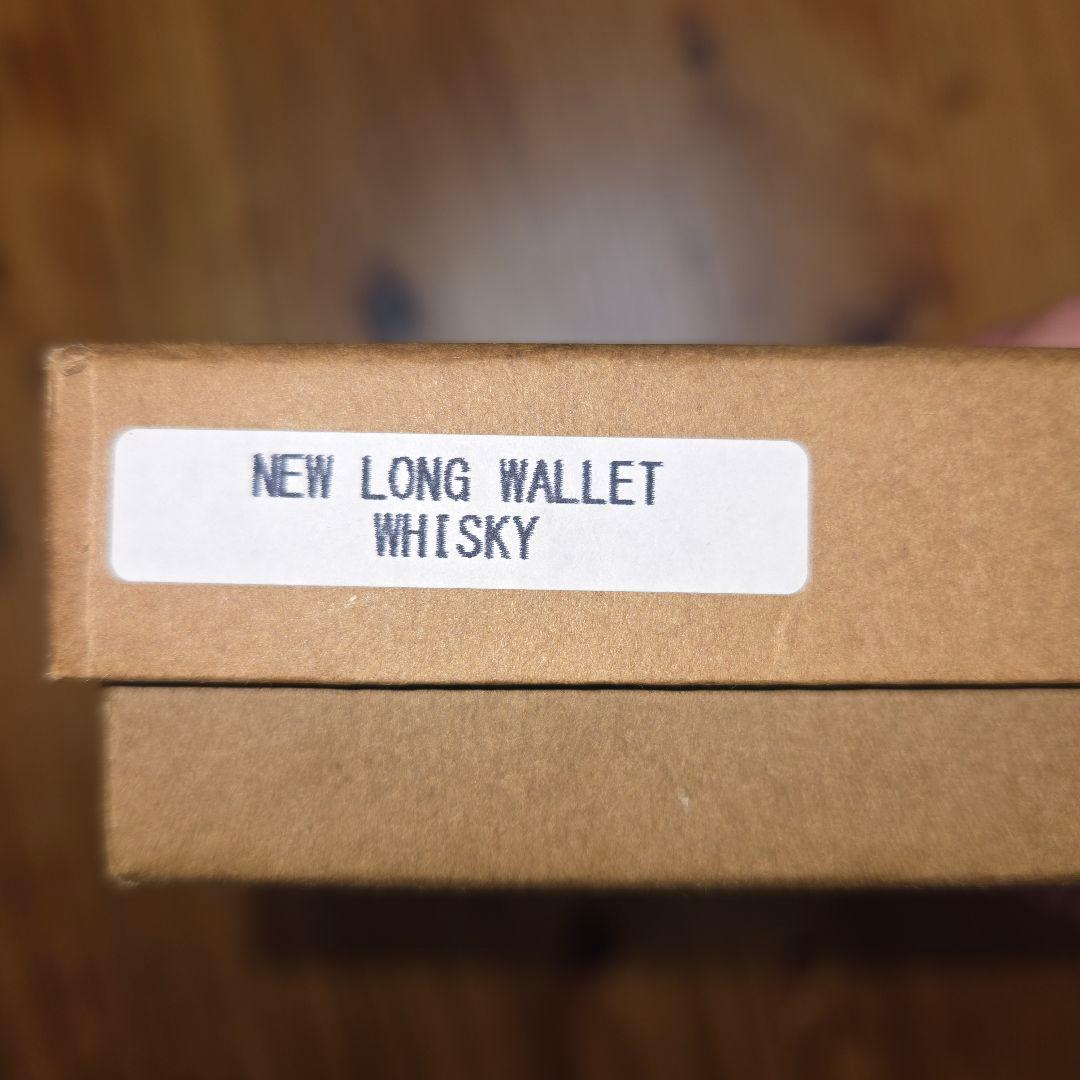 【希少】シェルコードバン　ウイスキーARTS&CRAFTS 長財布