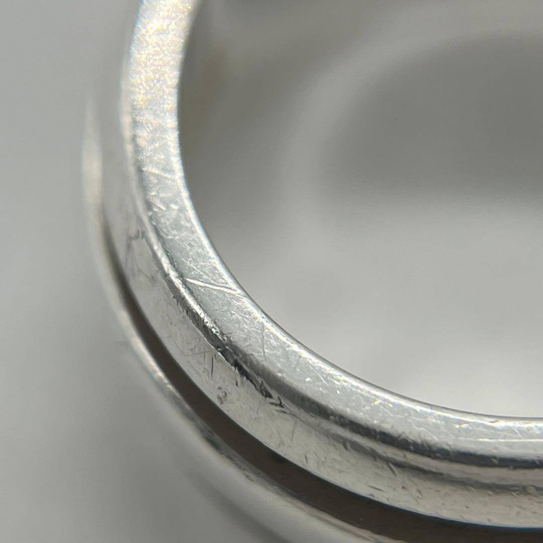 ティファニー TIFFANY グルーブドリング ダブルライン 10号 SV925