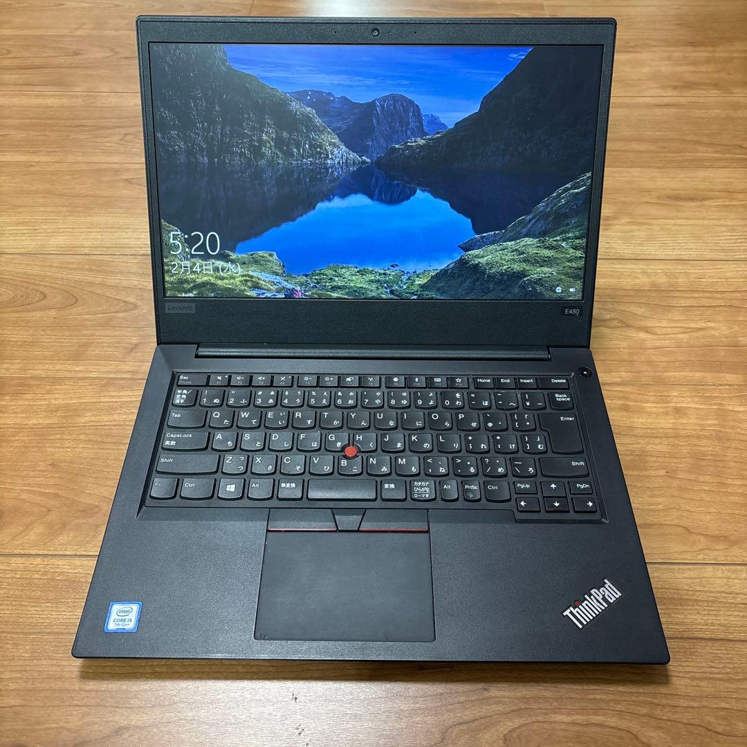 Lenovo ThinkPad E480 / Office付(※注記あり)
