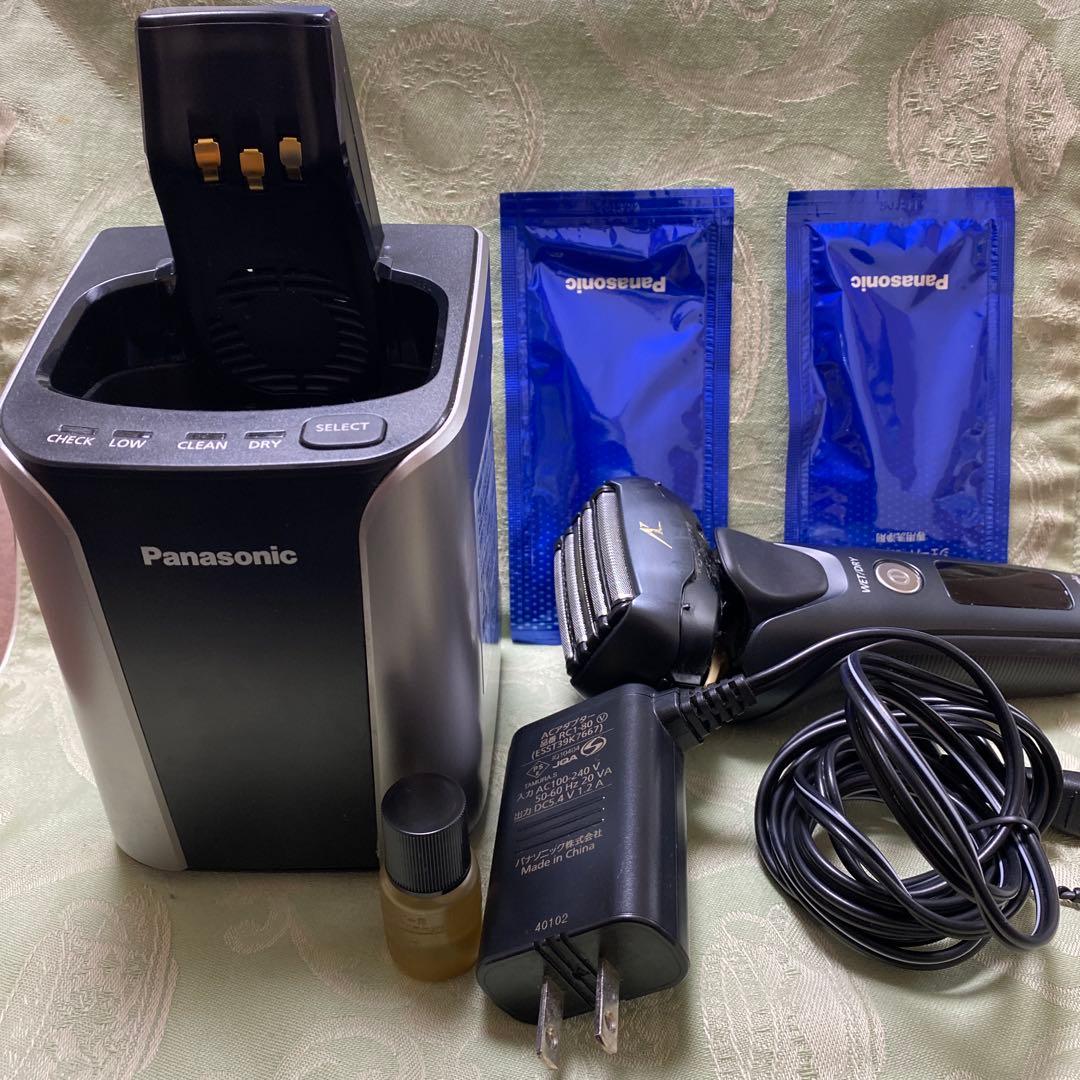 Panasonic ラムダッシュ５枚刃　ES-NLV98 自動洗浄器付き