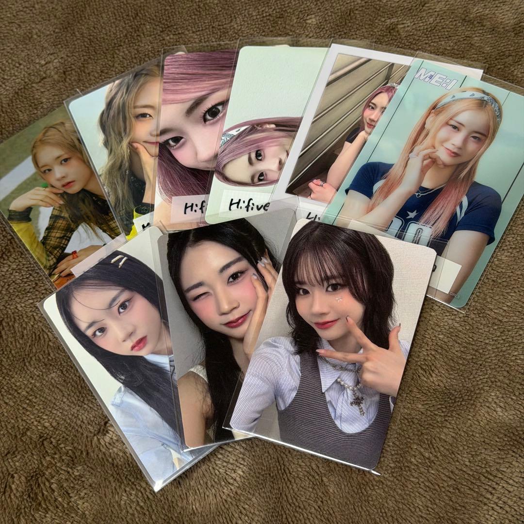 ME:I 佐々木心菜　トレカ　kcon オンライン　hi five タワレコ