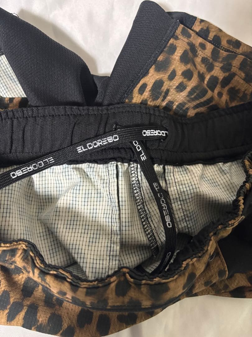 エルドレッソLegese Buggy Shorts レオパード サイズS 豹柄