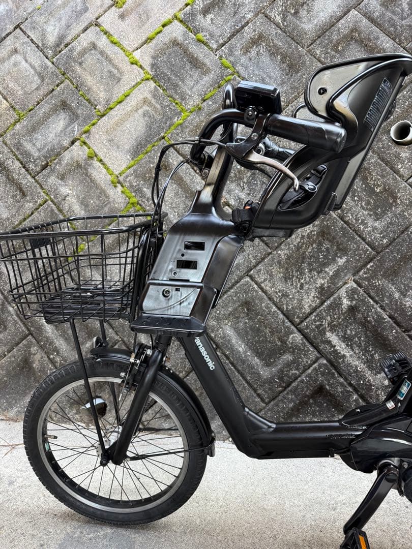 Panasonic20インチ13.2AHバッテリーチャイルドシート2つ付き 黒