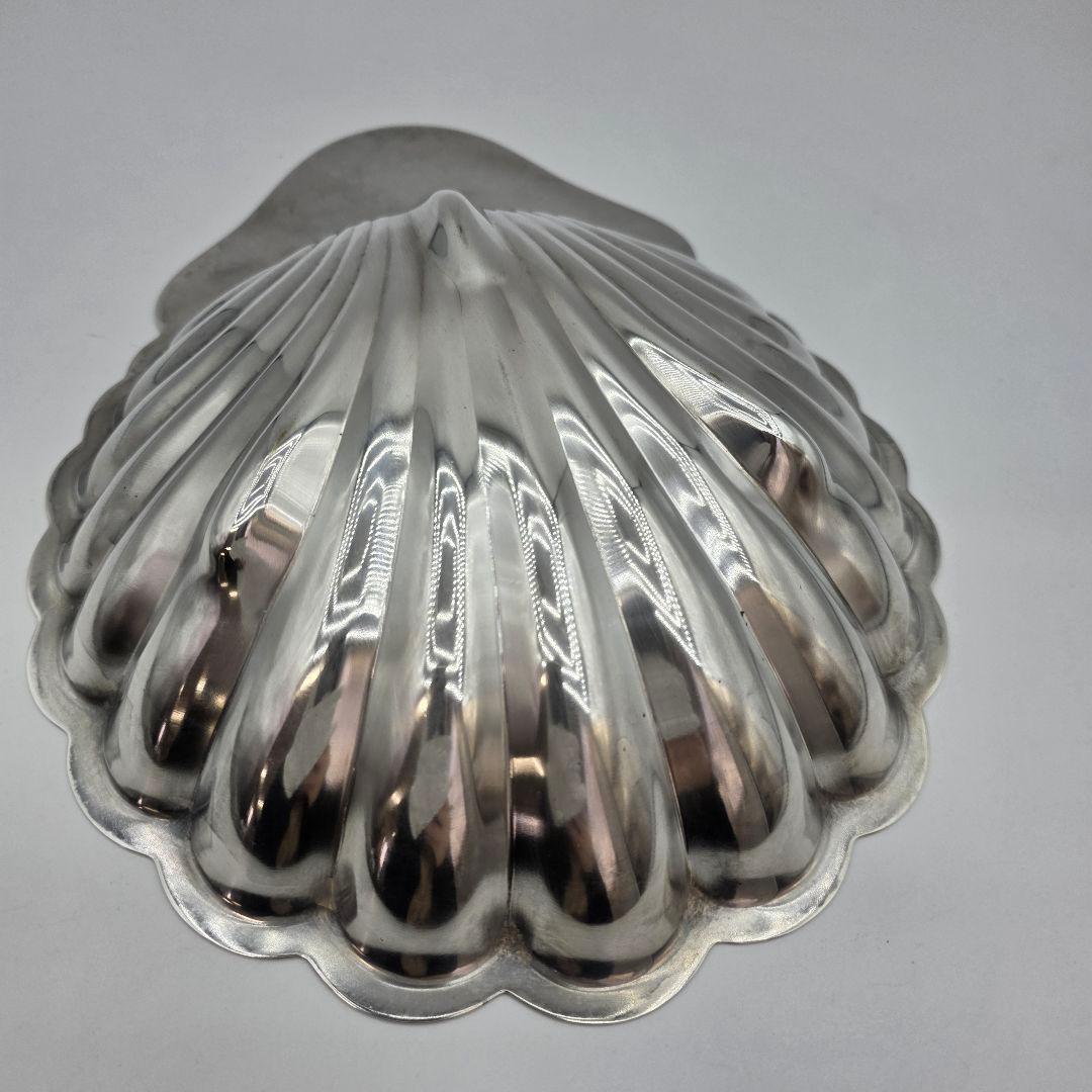 CHRISTOFLE　FLEURON シルバートレイ　シェルプレート