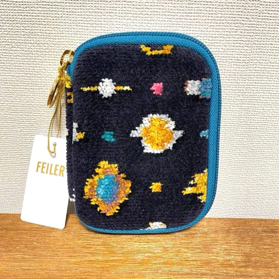 ★両面柄選別★フェイラー シンス アクセサリーポーチ ジュエリーポーチ