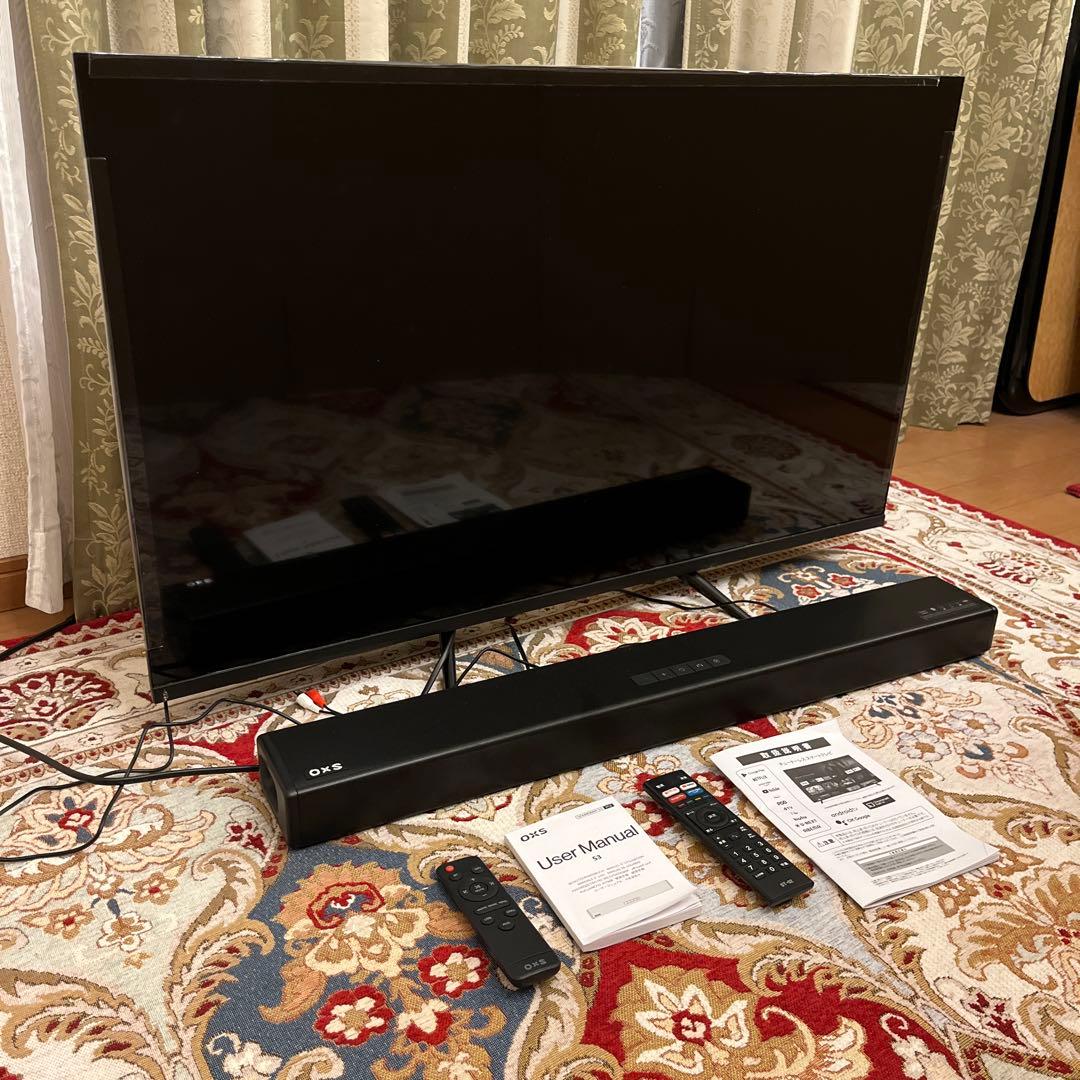 【ライShawn】2022年製！チューナーレステレビ& スピーカーセット