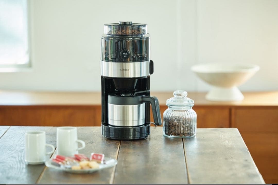 シロカ コーン式全自動コーヒーメーカー SC-C125 新品