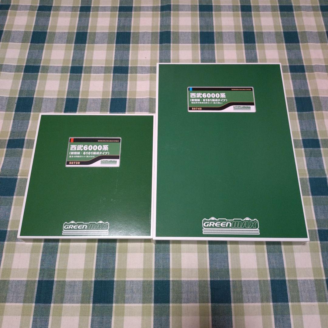 GM 西武6000系(新宿線・6101編成タイプ)基本4両セット+増結6両セット