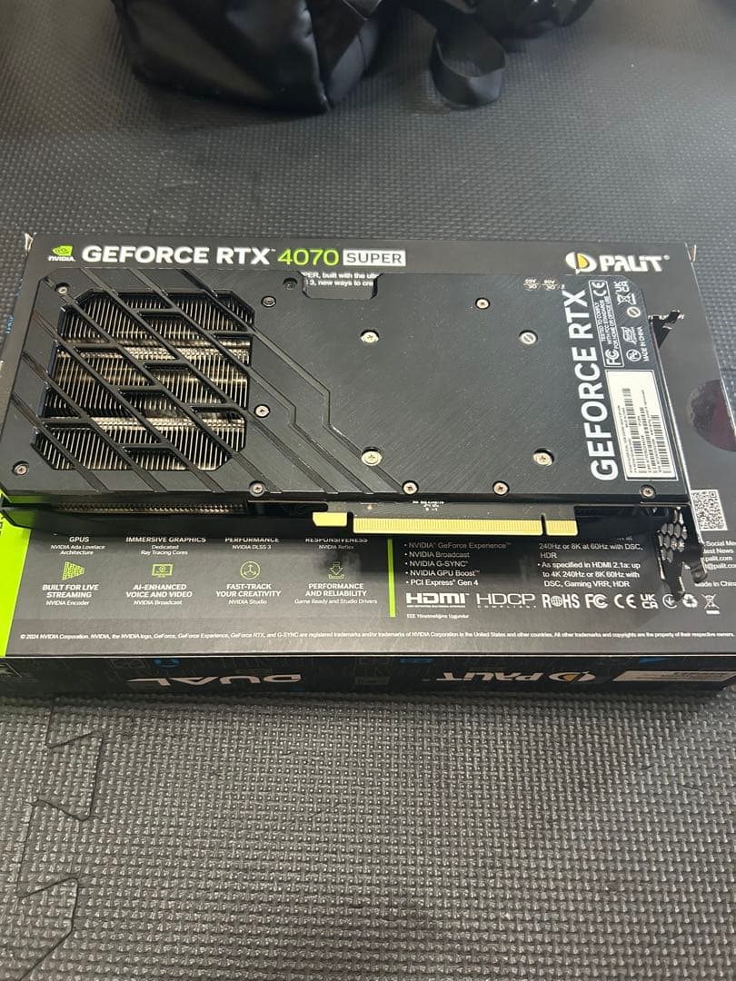 グラフィックボード・グラボ・ビデオカード Palit GeForce RTX 4070 SUPER 12GB