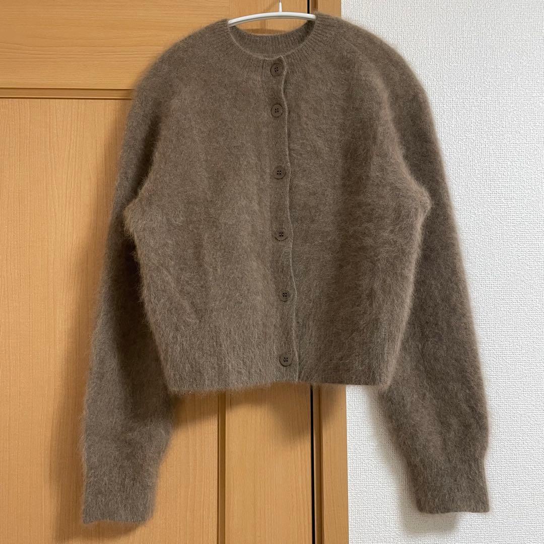 美品♡Plage プラージュ　Fur Back Open プルオーバー ブラウン